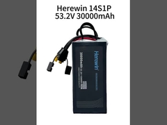 Hierin 30000mAh 14S 53.2V 25C LiPo UAV Batterie im Soft Pack