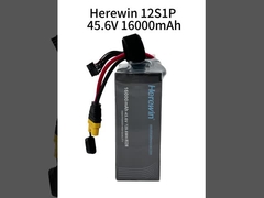 Hier ist eine 45,6V 12S 16000mAh 25C Taschenzelle Lipo Drone Batterie
