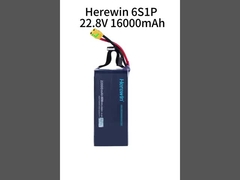 Hier ist 6S1P 25C Lipo Drone Batterie 16000mAh 22.8V 2C