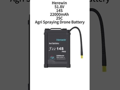 Hierwin 14S 22000mAh 51.8V 25C Lipo Smart Drone Batterie