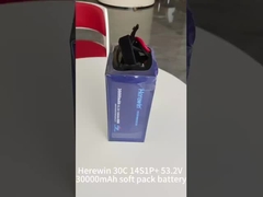 Hierin 30000mAh 14S 53.2V 25C LiPo UAV Batterie im Soft Pack