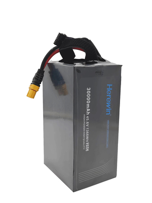 kaufen Soft Pack Herewin 12S 45,6V 30000mAh LiHv Uav Drohnenbatterie 25C Online-Herstellung