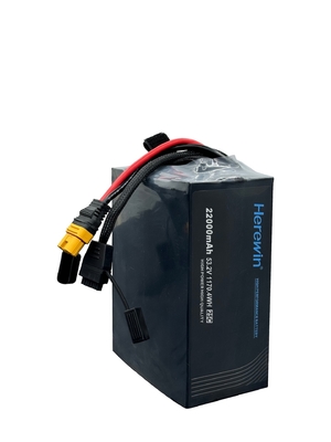 kaufen Soft Pack 25C Drohnen Lipo Tasche Batterie Hierwin 14S1P 22Ah 53.2V Uav Batterie Pack Online-Herstellung