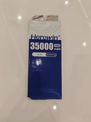 kaufen 3.7V 35Ah 800 Zyklen Vakuum Metallisiertes Papier Lipo Batteriezelle 405g NCM 35000mAh Online-Herstellung