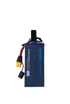 Lipo UAV Drohnen Batterie 25C Soft Pack Hierwin 12S 44.4V 22000mAh