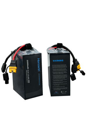 UAVs Hierwin Batterien 22000mAh 14S 53.2V 25C LiHv Soft Pack Batterie