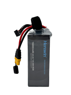 16000mAh 12S 45,6V 25C LiHv Taschenzellbatterie Soft Pack Herewin UAV Batterie