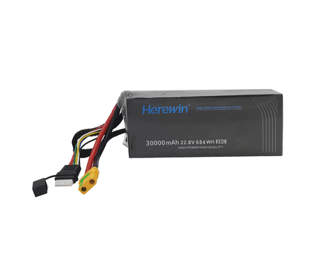 Hierbei handelt es sich um ein 30000 mAh UAV LiHv Taschenzell-Akku-Paket 6S1P 22,8V