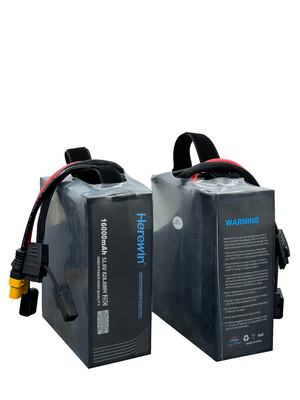 Hierin 14S1P 16Ah 51.8V LiPo Pouch UAV Batterie 25C Hochentladungsrate