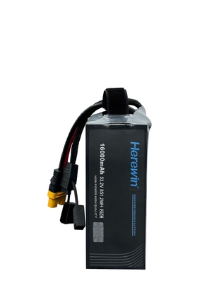 Hierwin Batterie 14S 53.2V 16000mAh Soft Pack 25C LiPo Batterie für Drohnen