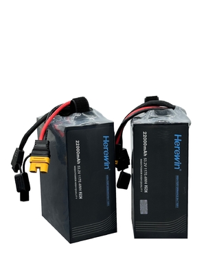 Hierwin 14s Batterie 53.2V 22000mAh Tasche Soft Pack 25C LiHv Batterie für Drohnen