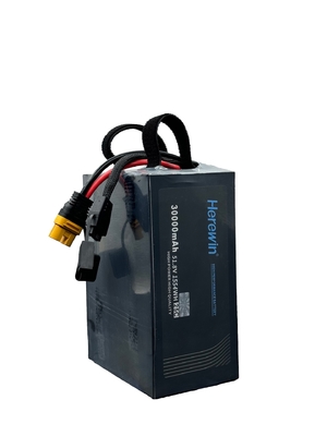 Hierin 14S 51,8V 30000mah Lipo-Batterie 25C LiPo Taschenpack Drohnenbatterie