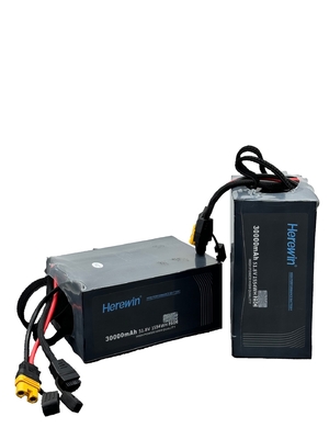 Lieferung Drohne LiPo 25C Uav Batteriepack 14S1P 30Ah 51,8V 30000mAh 8kg