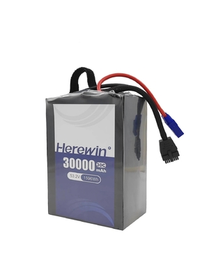 30C 30000mah Drohne Lithiumbatterie 53.2V 14S Lithiumpolymerbatterie