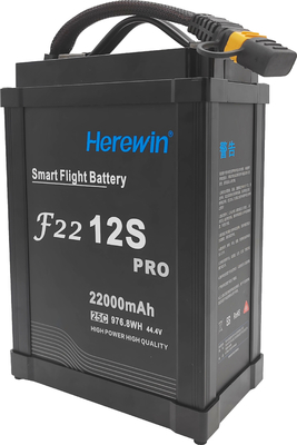 Längere Lebensdauer Hierwin 12s 22000mah Lipo Batterie 44.4V 976.8wh 22AH 25C Drohnen Sprayer