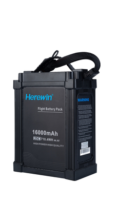 Wirkliche Kapazität 44,4 V Lithium Smart UAV Batterie 16Ah mit integrierter Lithium-Ionen-Batterie