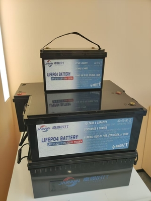 4000 Zyklen 12V 200AH LiFePO4 Lithiumbatterie für EV-Camper Solar Windsystem