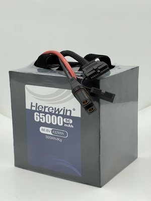 Hierwin Halbfeste Batterie 18S 66.6V 65000mAh Eine langlebige Stromquelle mit einer Nennspannung von 66.6V
