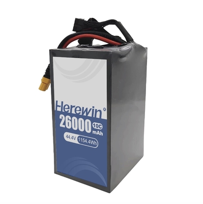 Herewin UAV Semi Solid State Battery 12S 44.4V 26000mAh Kompakt und leicht für UAV-Anwendungen