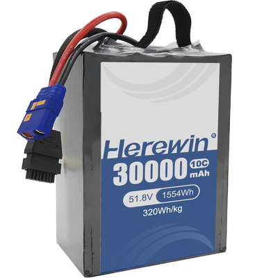 Herewin Halbfeste Batterie 14S 51,8V 30000mAh für schnelles Laden und lange Lebensdauer ≥ 800