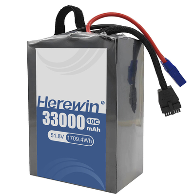 Hierwin Halbfeste Batterie 14S 51.8V 33000mAh für Drohnen