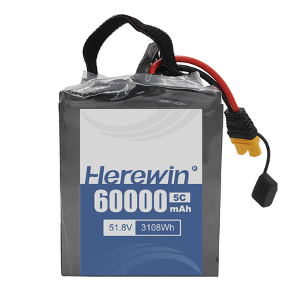 Herewin Halbfeste Batterie 14S2P 51.8V 60000mAh für langlebige und hohe Kapazität