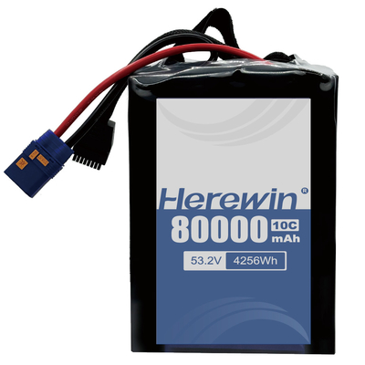 UAV Halbfeste Batterie 14S2P 53.2V 80000mAh Hocheffiziente und langlebige Energiequelle